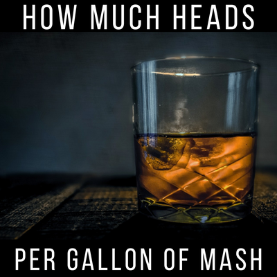 How Much Heads Per Gallon of Mash?