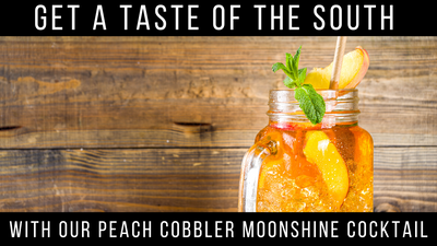 Get a Taste of the South with Our Peach Cobbler Moonshine Cocktail