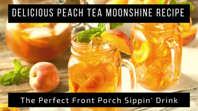 Delicious Peach Tea Moonshine