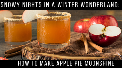Snowy Nights : How to Make Apple Pie Moonshine