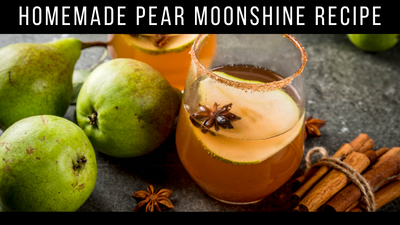 Homemade Pear Moonshine Recipe